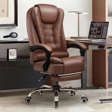 Office Chair Leather Seat Cover
