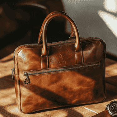 Leather Material for Laptop Bags
